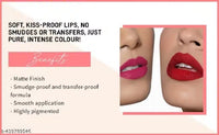 New velvet long lasting waterproof non transfer liquid matte lipstick set of 6